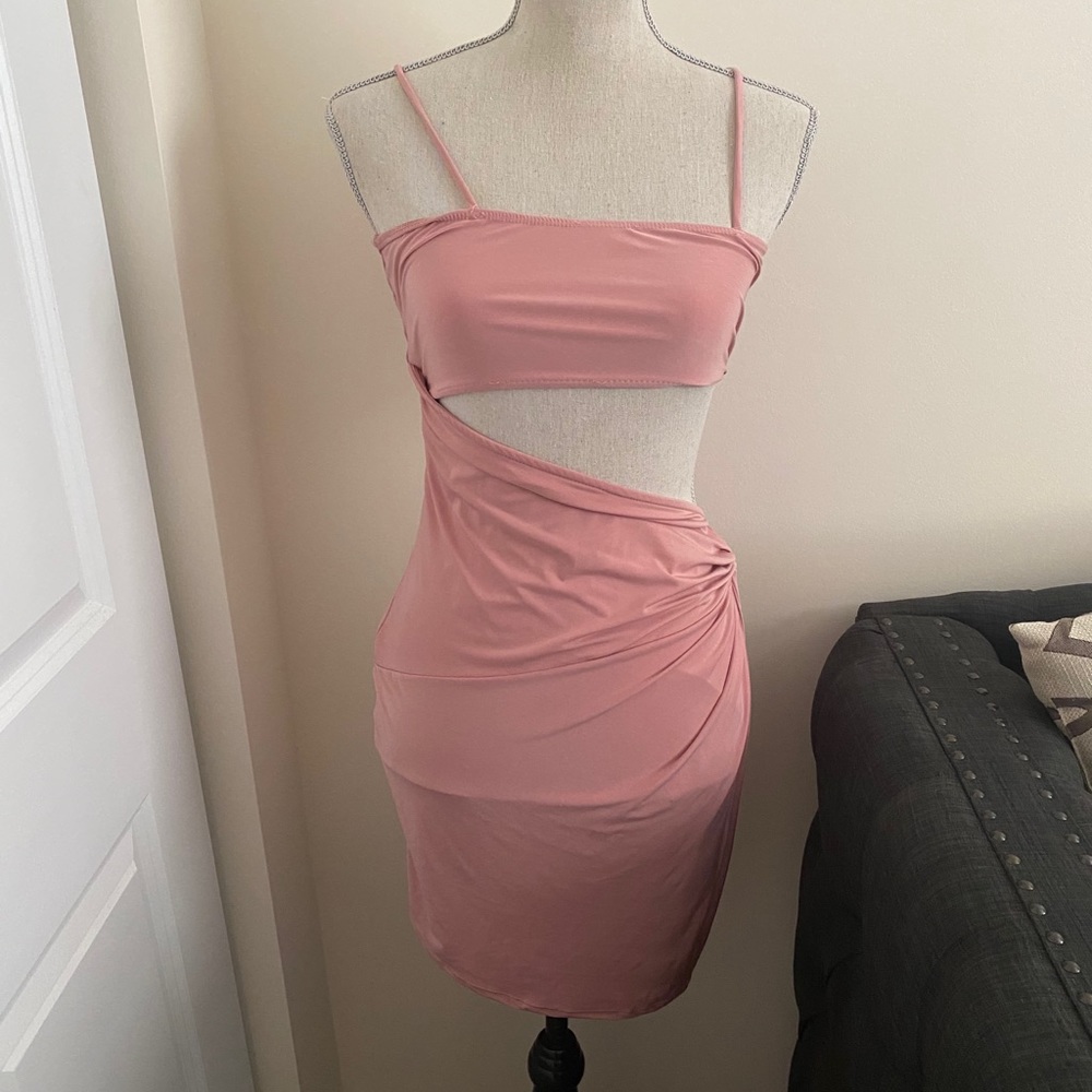 Mocking Jay pink dress